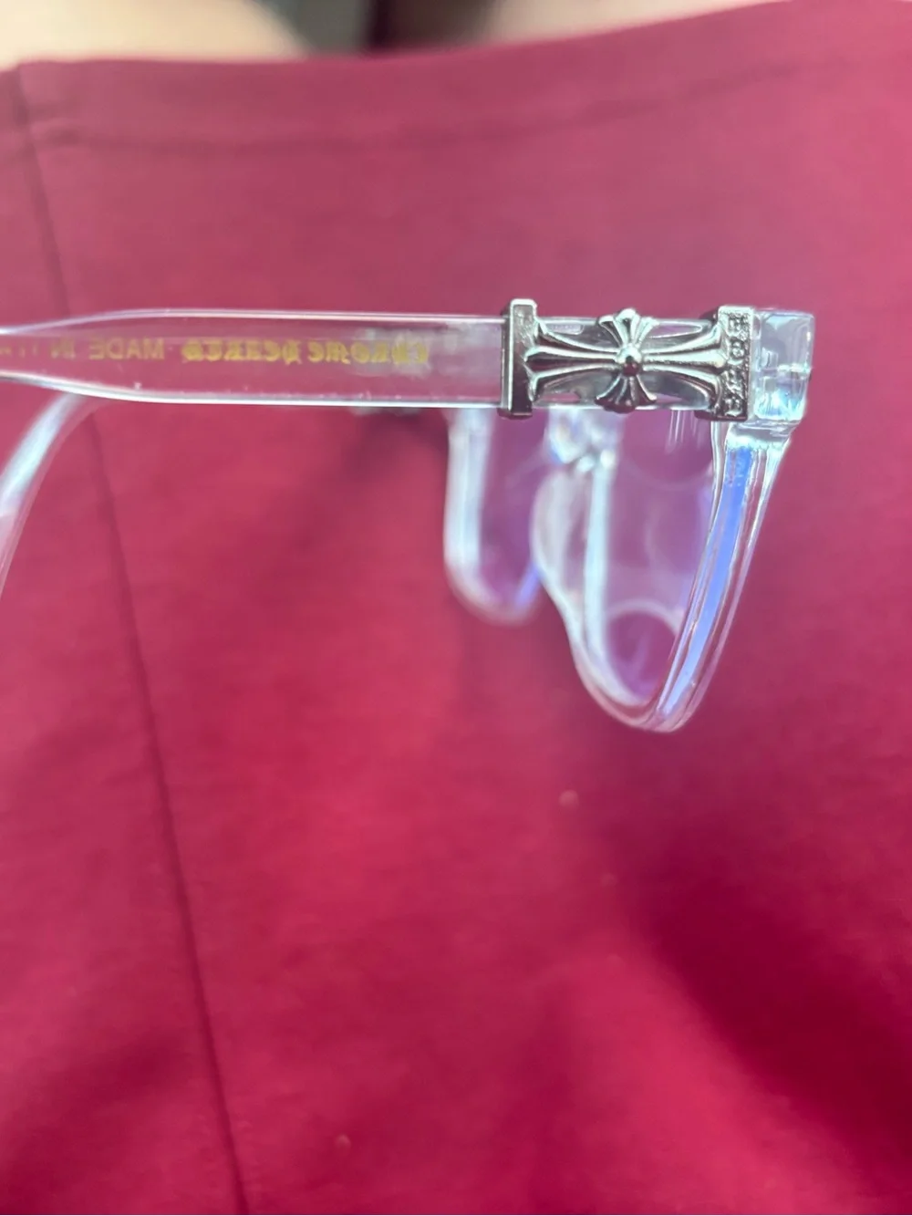 Chrome hearts Clear Eyeglasses - Transparent